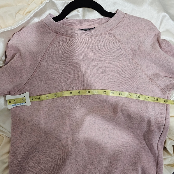 Topshop Muted Pink Crewneck Sweatshirt Small 2 Excellent Pre-owned Condi… - Picture 3 of 6